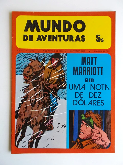Mundo de Aventuras 023 - Matt Marriott 