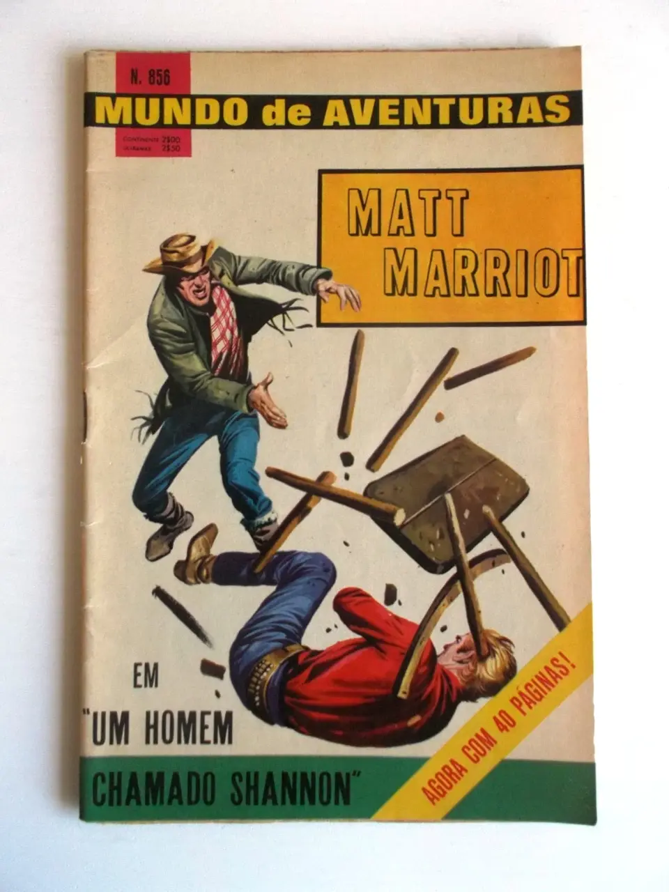 Mundo de Aventuras 0856 - Matt Marriot 1