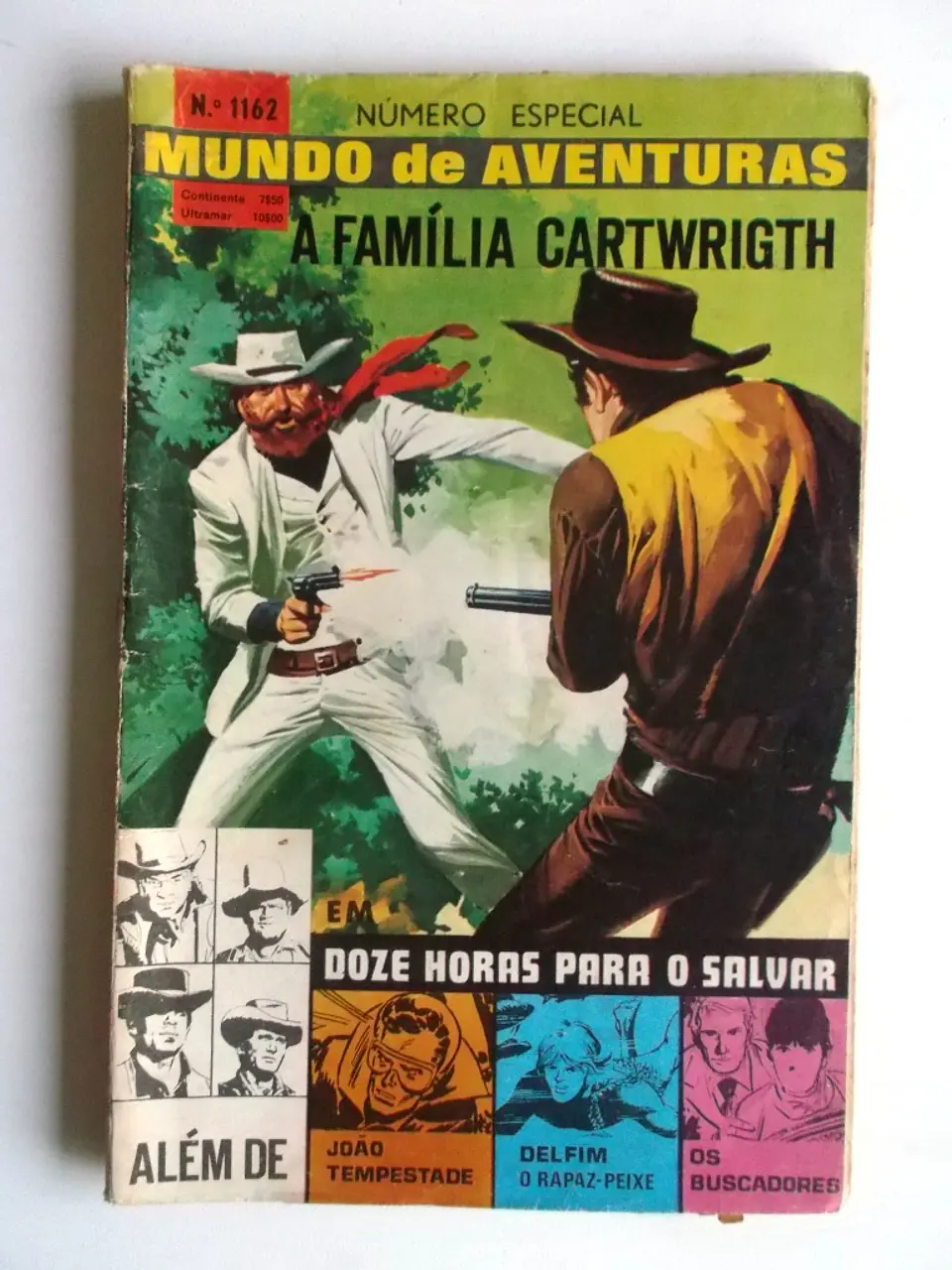 Mundo de Aventuras 1162 - A Família Cartwright (Bonanza) 1