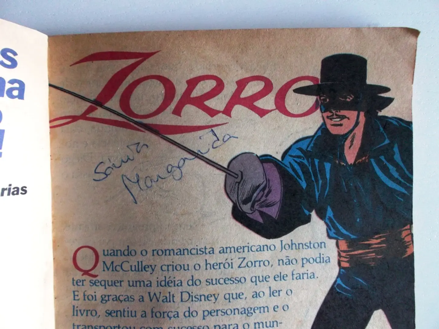 Almanaque Disney Zorro 1 4