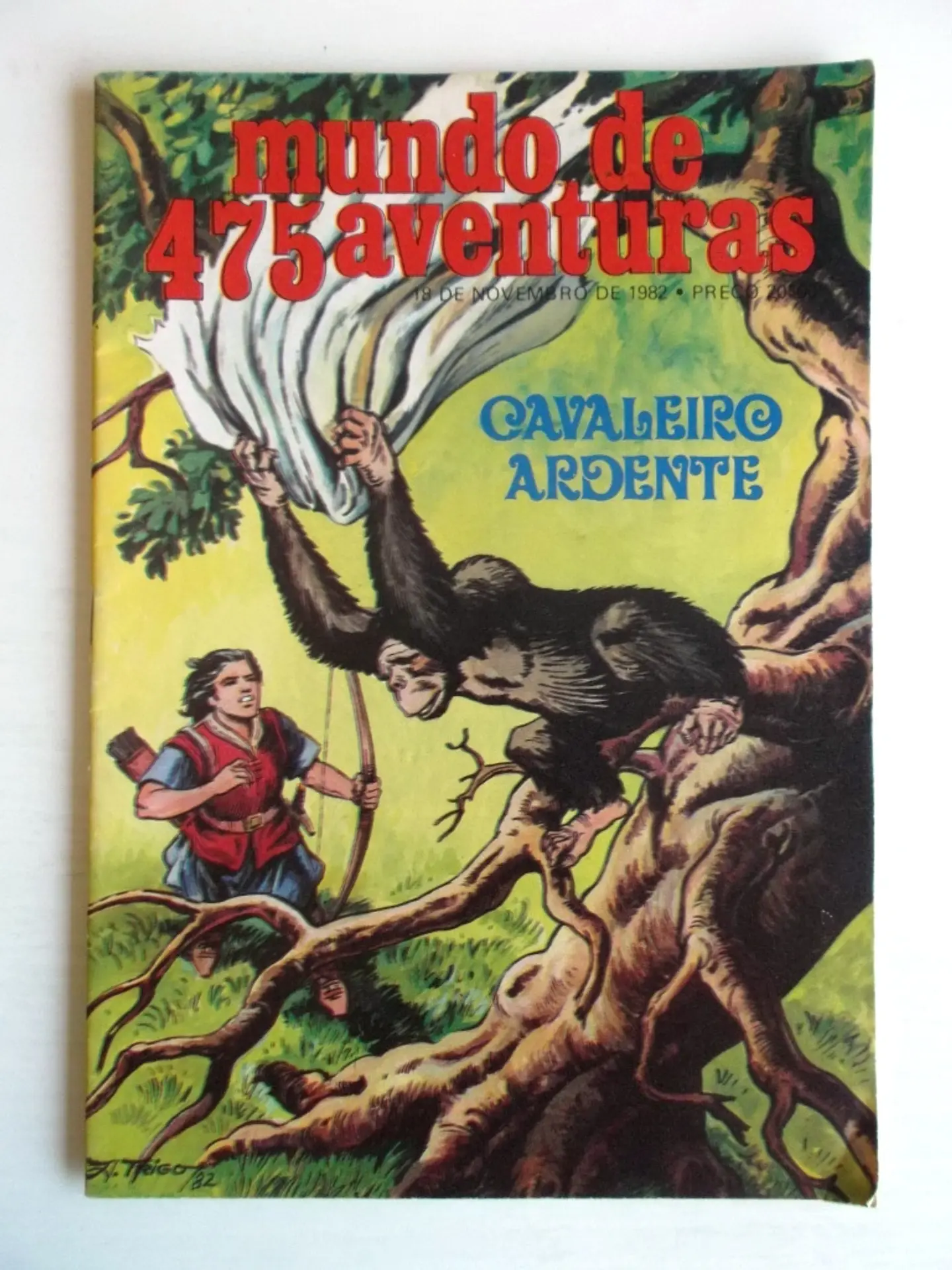 Mundo de Aventuras 475 - Cavaleiro Ardente 1