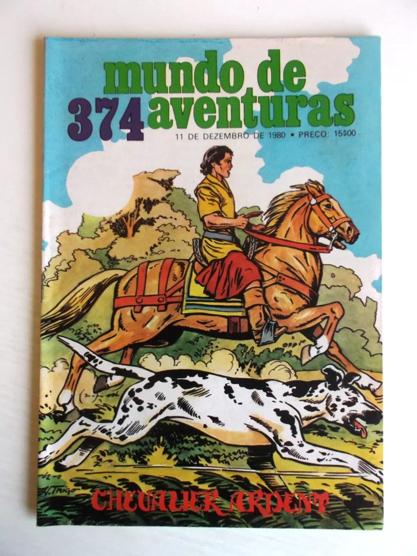 Mundo de Aventuras 374 - Cavaleiro Ardente 1