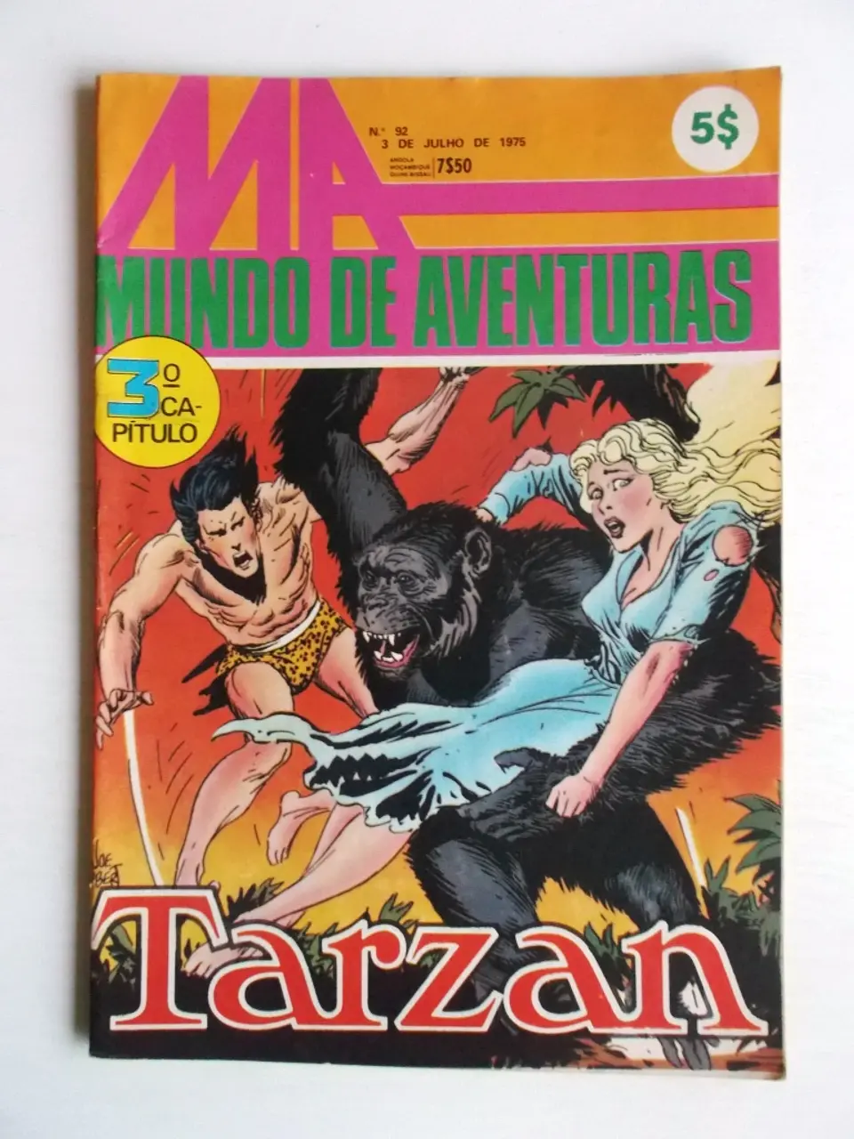 Mundo de Aventuras 092 - Tarzan 1
