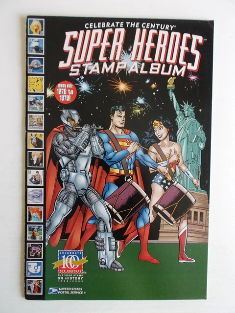 Super Heroes Stamp Album 08