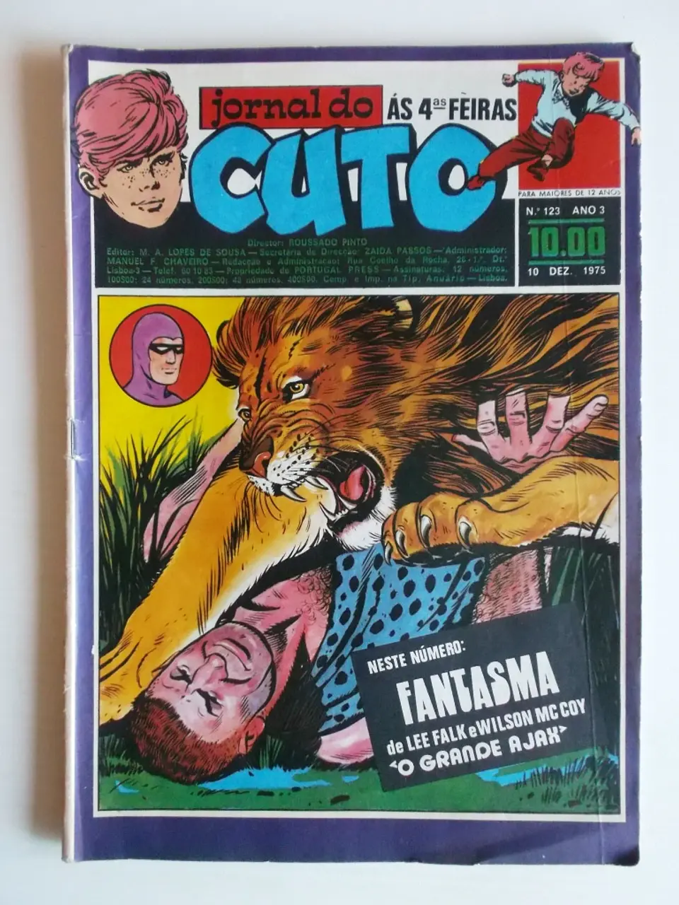 Jornal do Cuto 123 - Fantasma 1