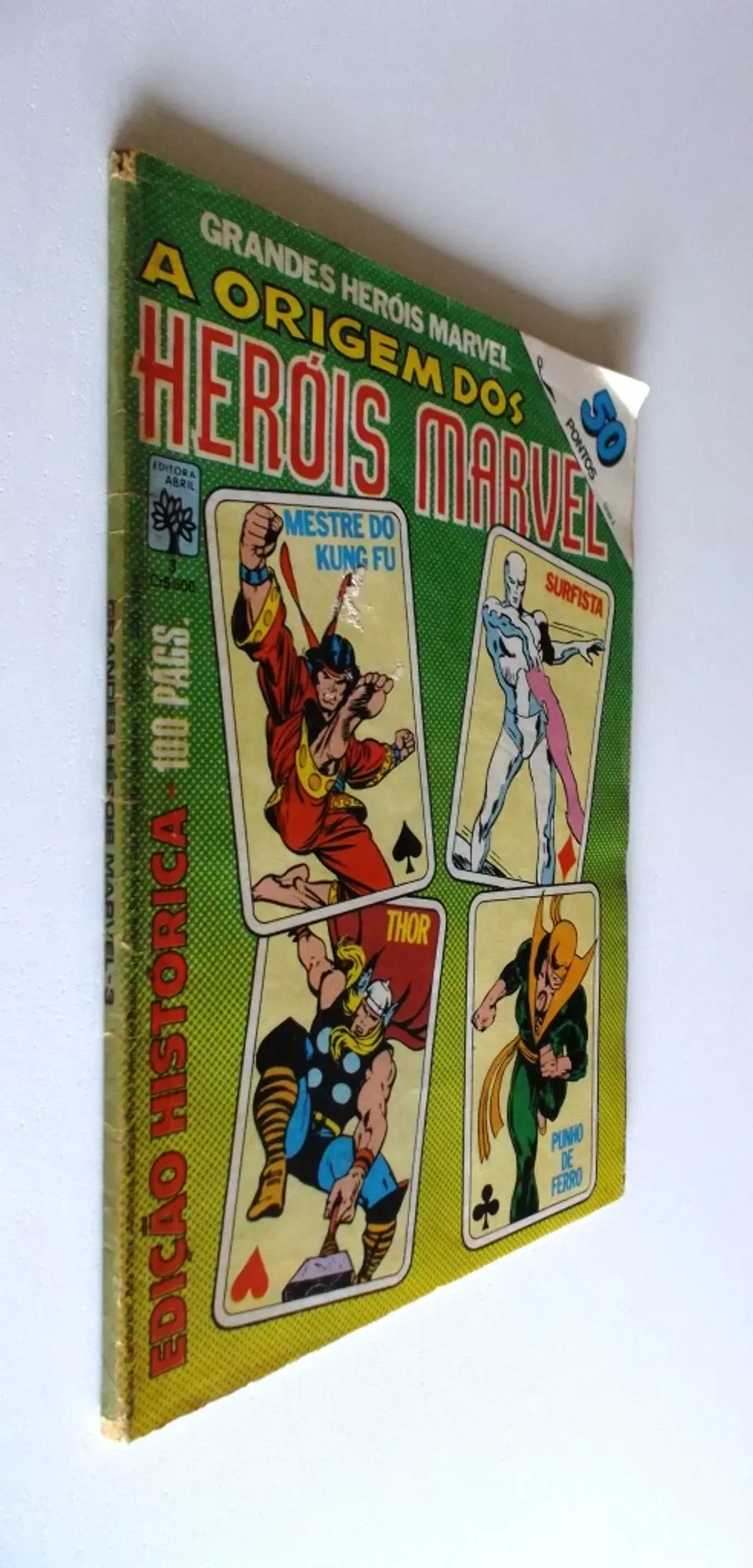 Grandes Heróis Marvel 03 - A origem dos heróis marvel 3