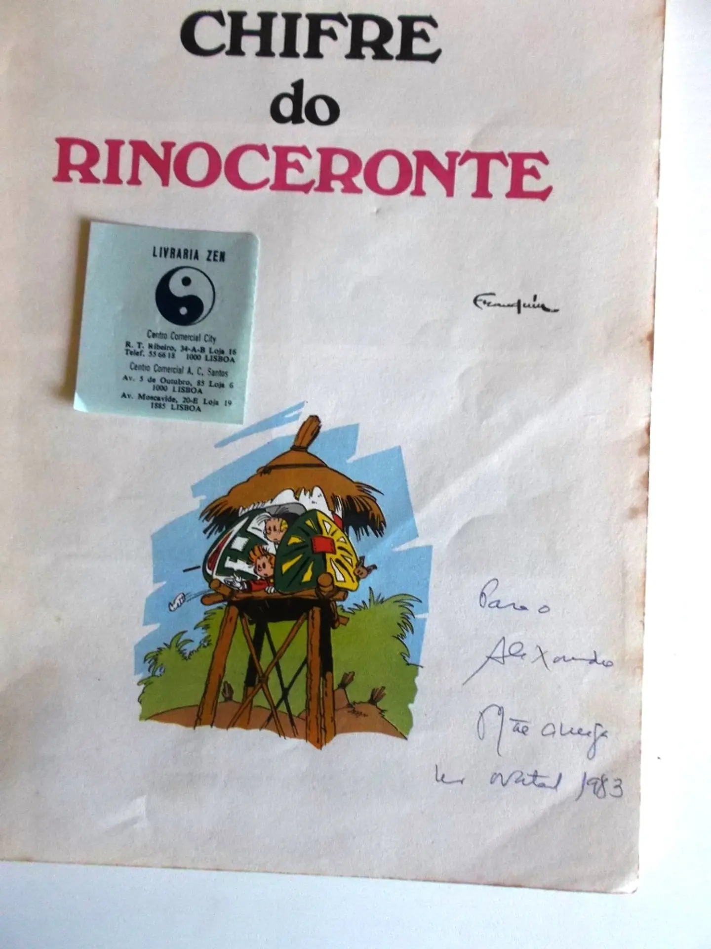 As Aventuras de Spirou e Fantasio - O Chifre do rinoceronte 4
