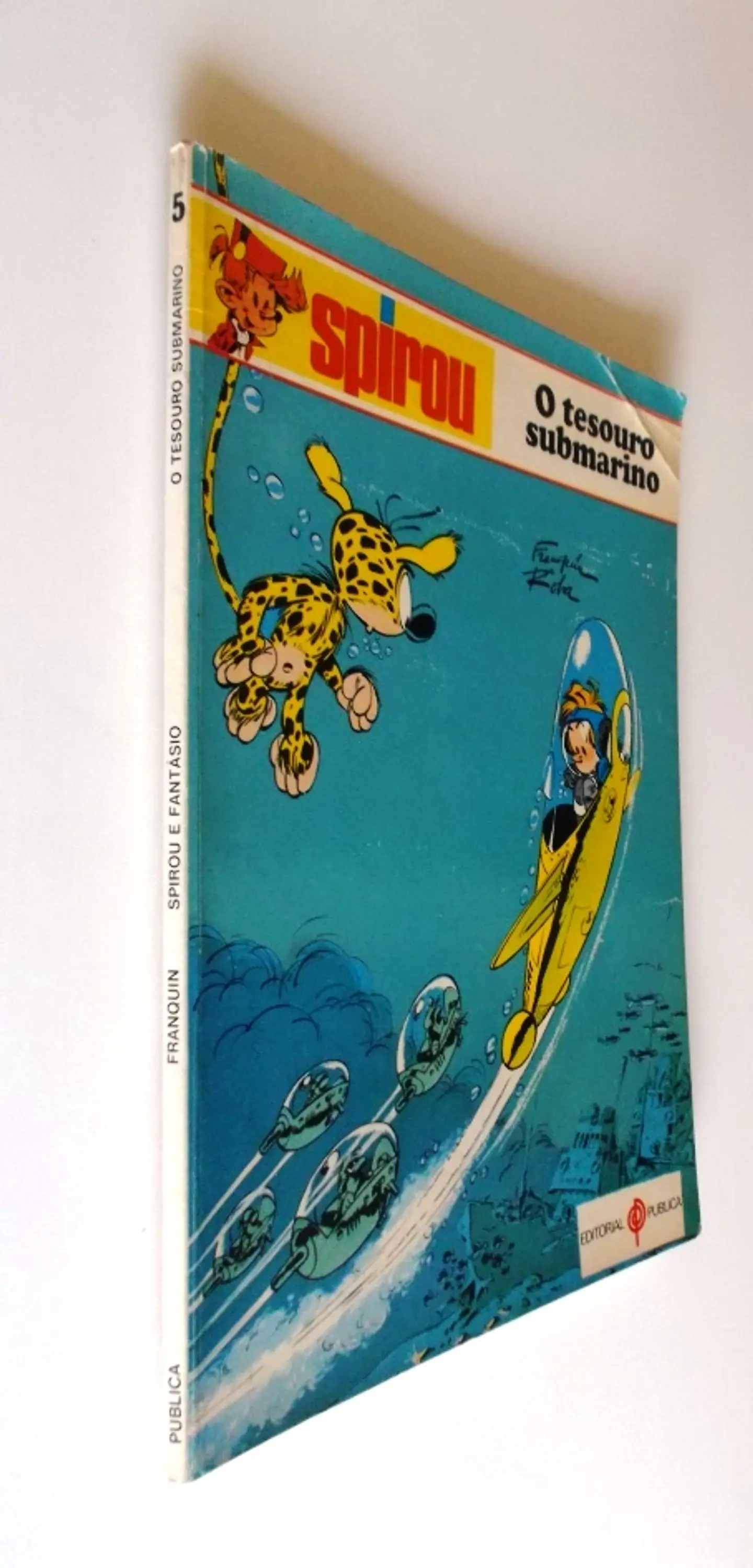 Spirou 05 - O Tesouro submarino 3