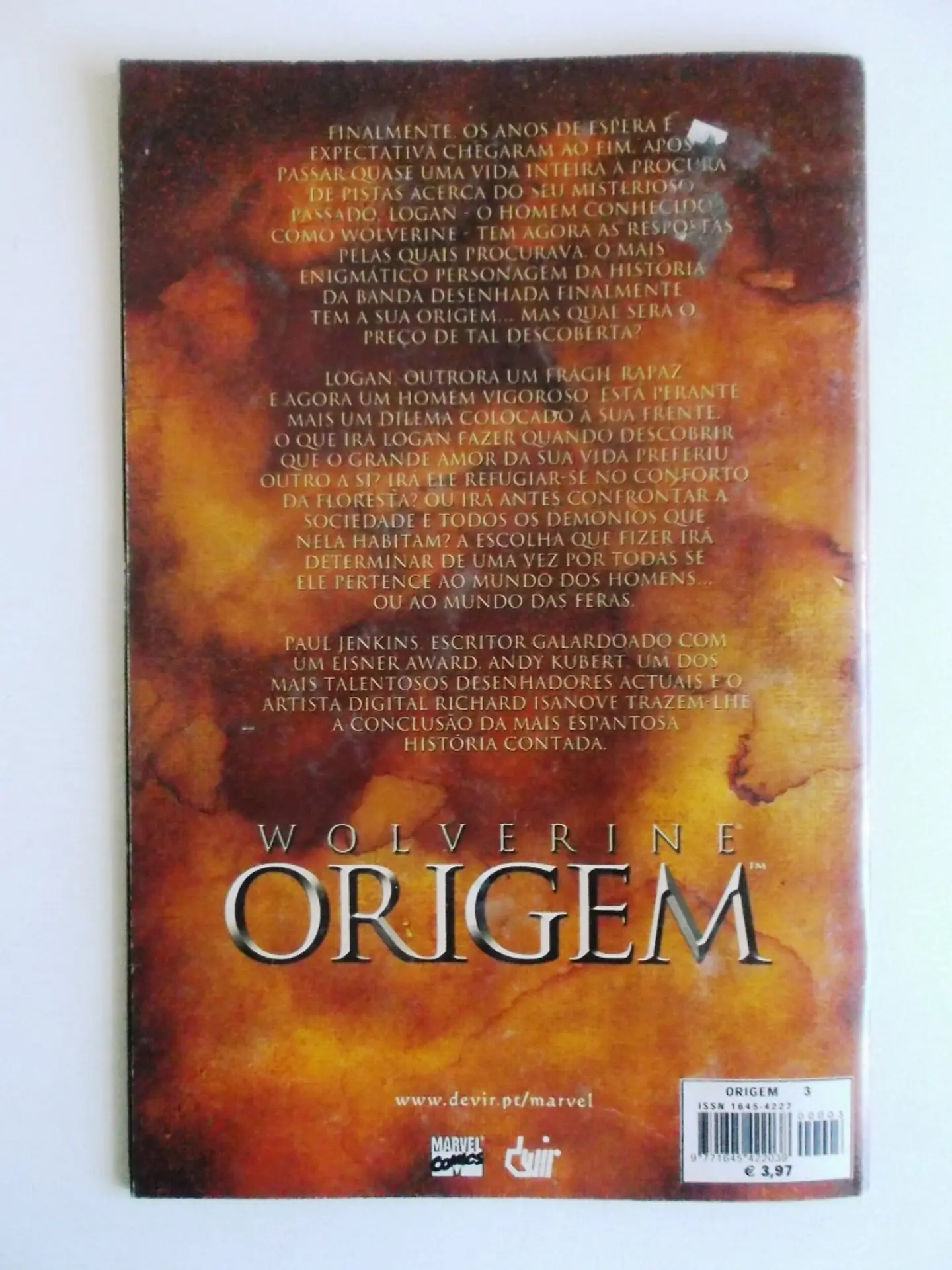 Wolverine Origem 3 de 3 2
