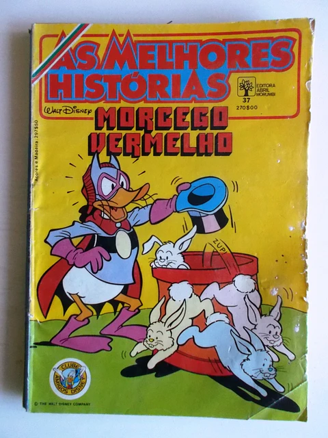 As Melhores Historias 037 - Morcego Vermelho
