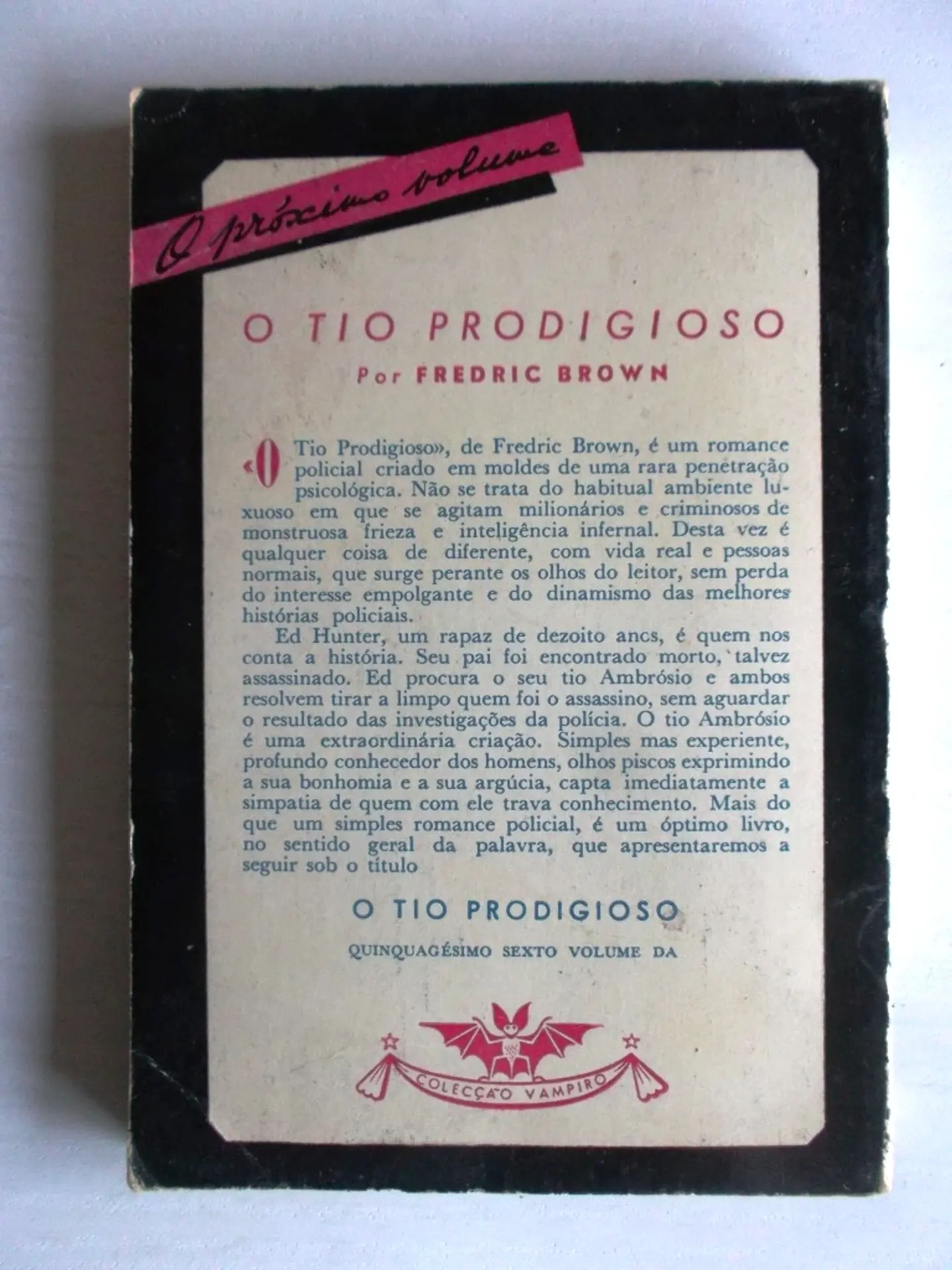 Vampiro 055 - A caixa vermelha - Rex Scout 2