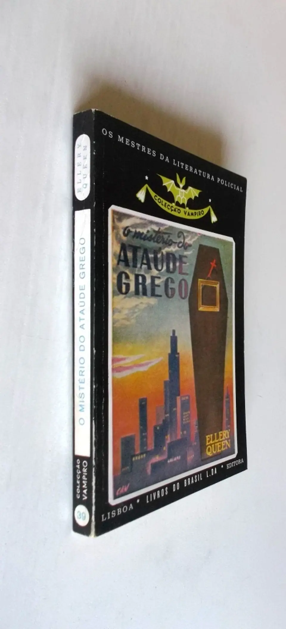 Vampiro 039 - O mistério do ataúde grego - Ellery Queen 3