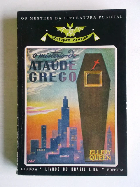 Vampiro 039 - O mistério do ataúde grego - Ellery Queen