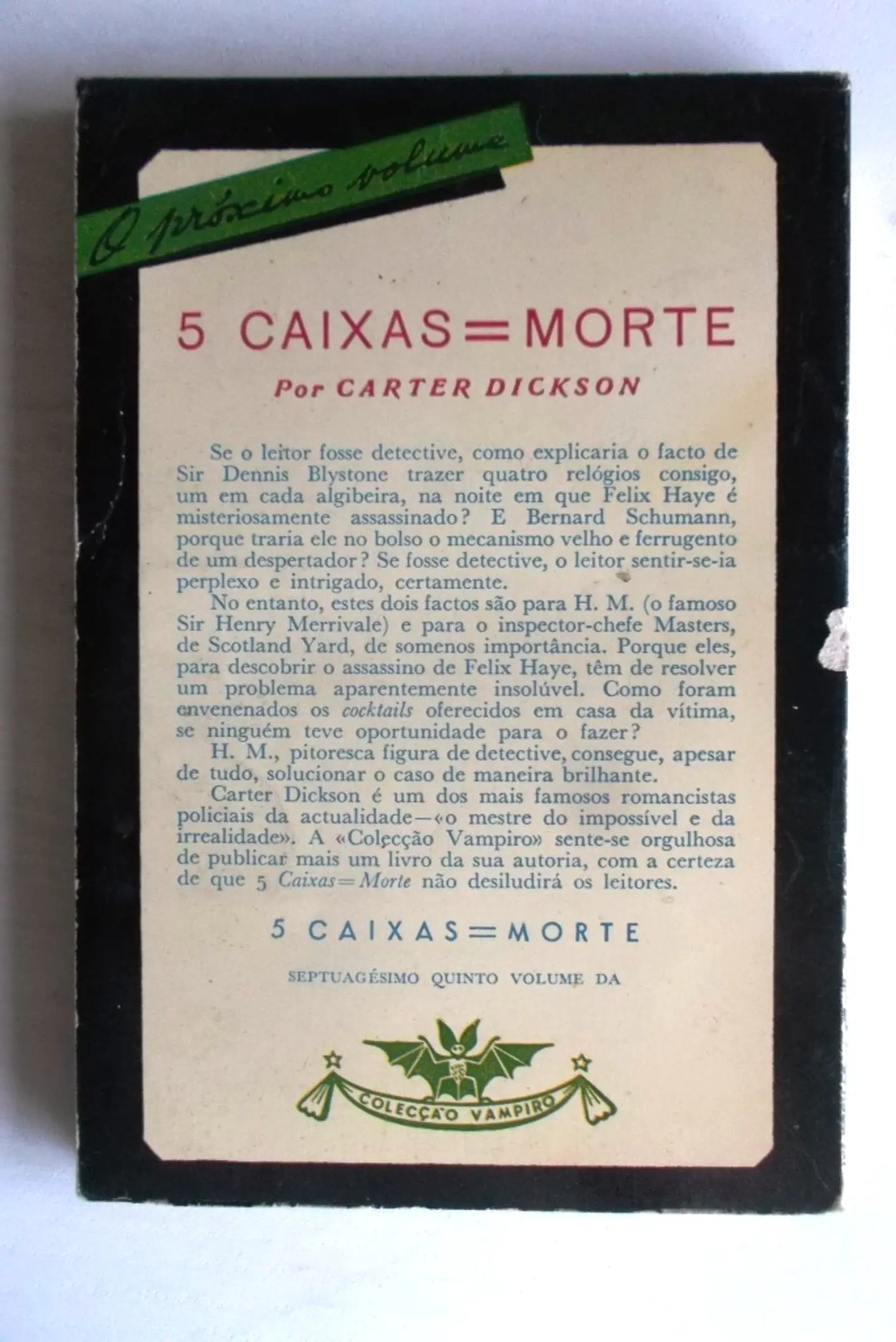 Vampiro 074 - Intriga e veneno - Dorothy L. Sayers 2