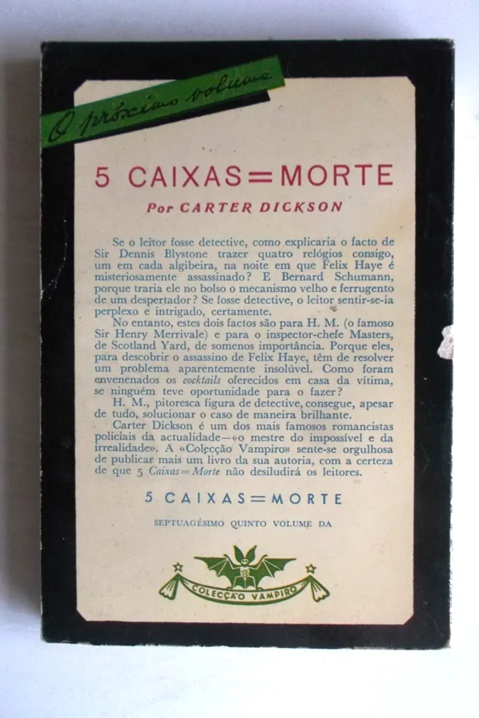 Vampiro 074 - Intriga e veneno - Dorothy L. Sayers 2