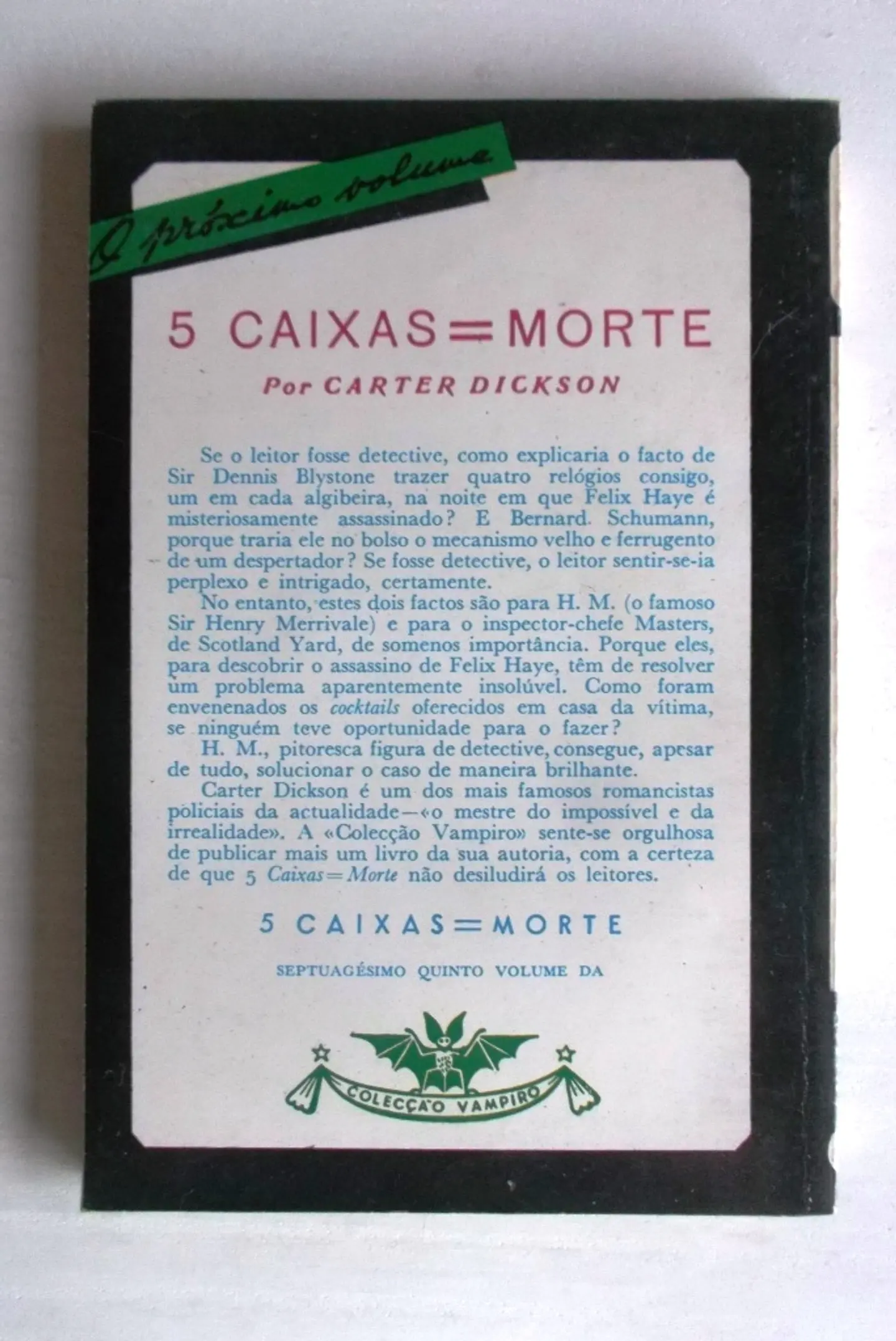 Vampiro 074 - Intriga e veneno - Dorothy L. Sayers 2