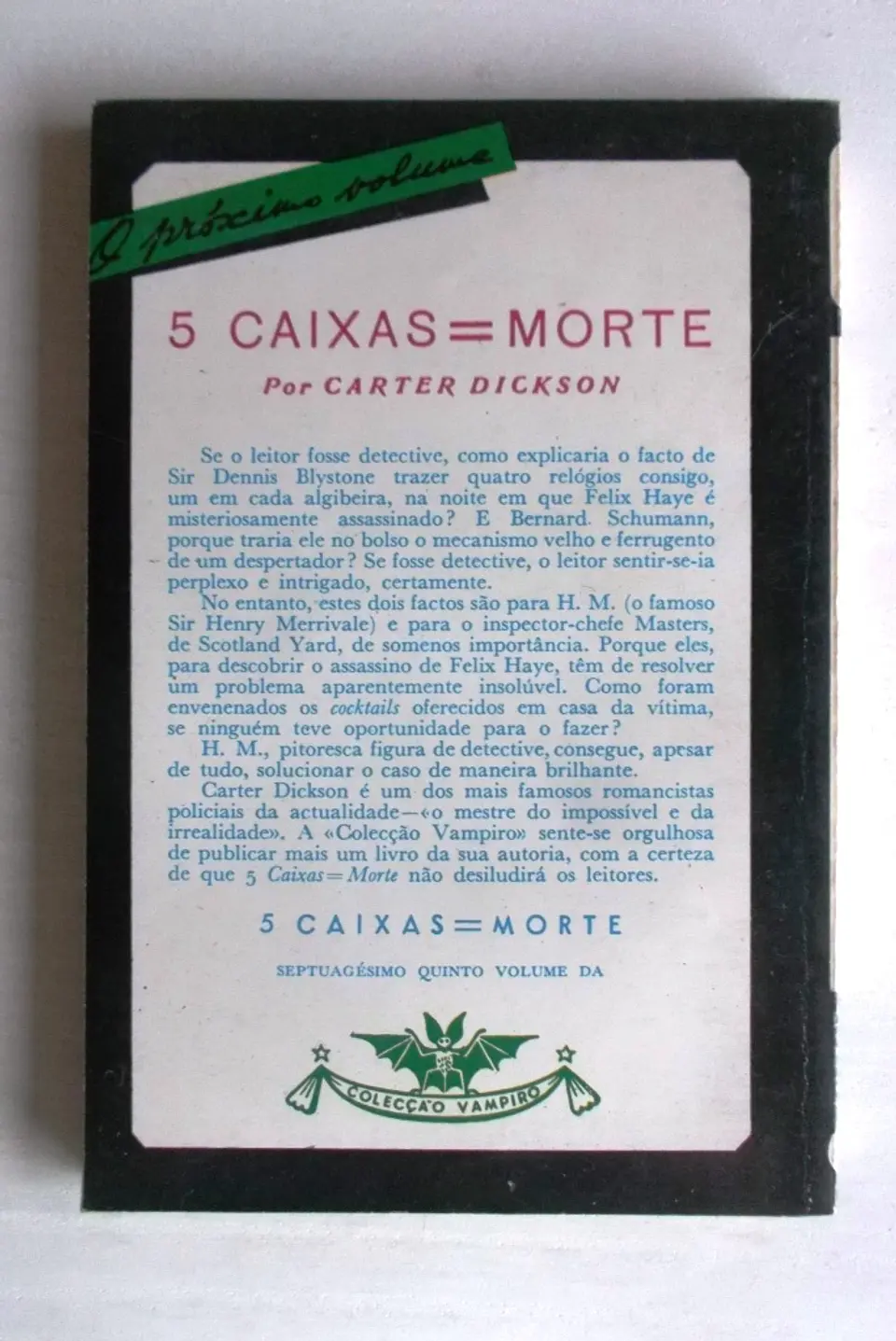 Vampiro 074 - Intriga e veneno - Dorothy L. Sayers 2