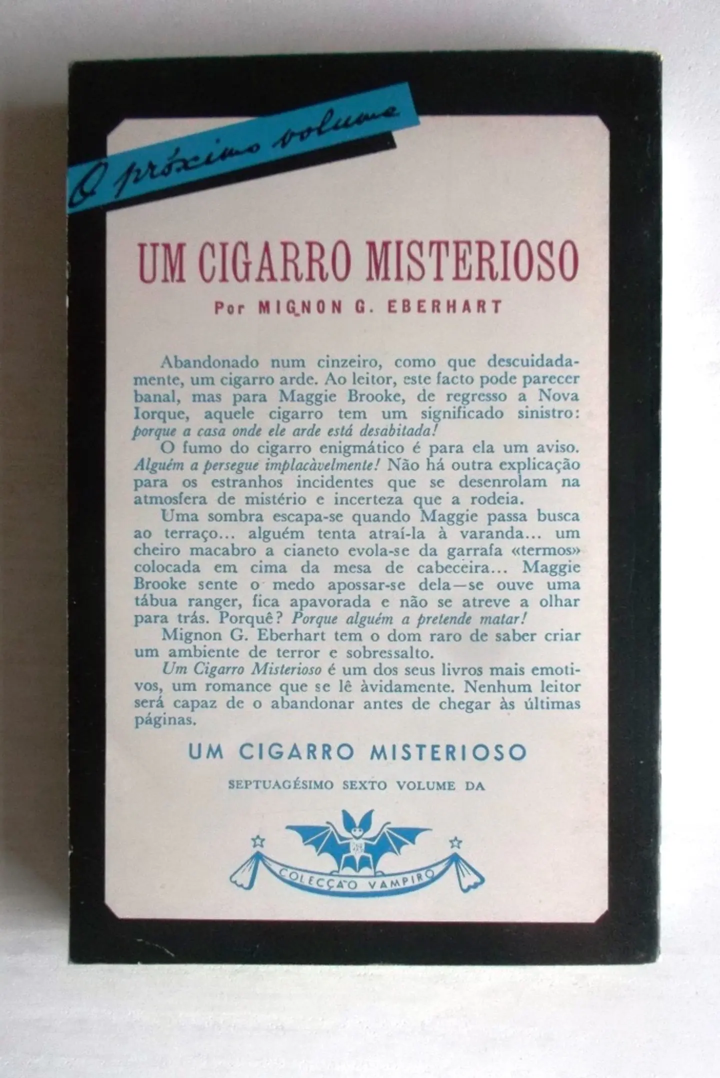 Vampiro 075 - 5 caixas = Morte - Carter Dickson 2