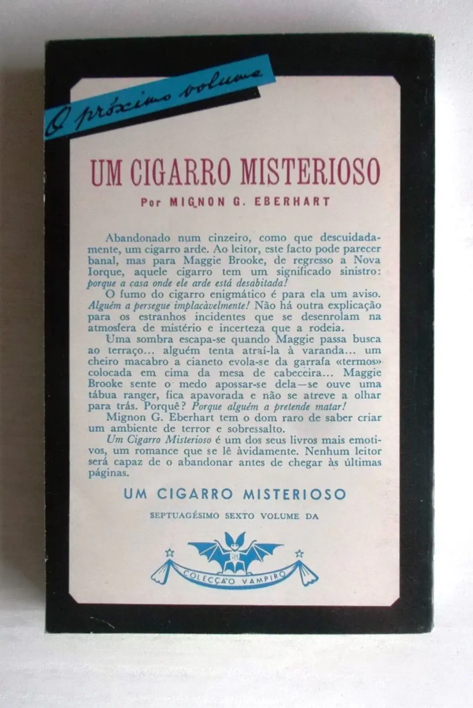 Vampiro 075 - 5 caixas = Morte - Carter Dickson 2