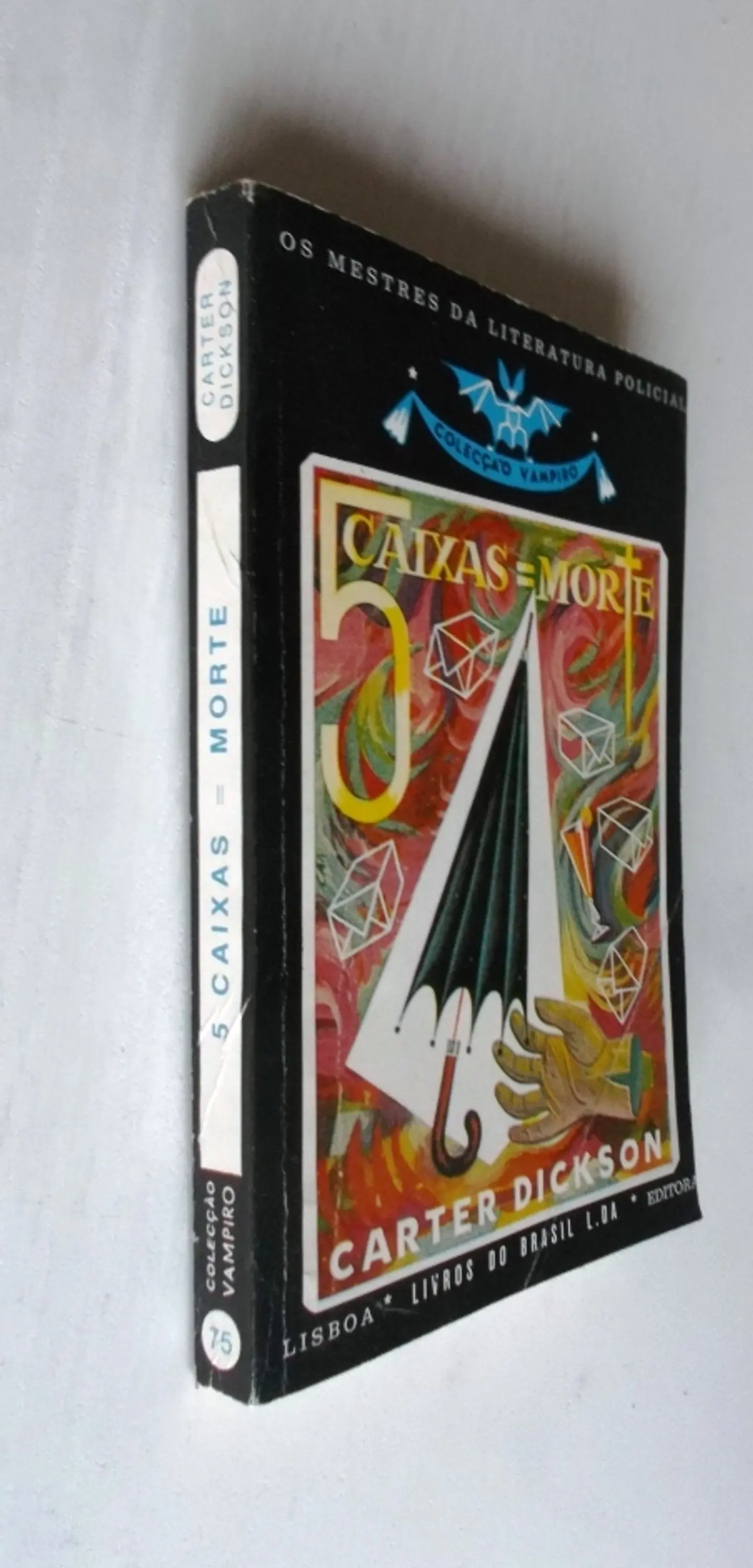 Vampiro 075 - 5 caixas = Morte - Carter Dickson 3