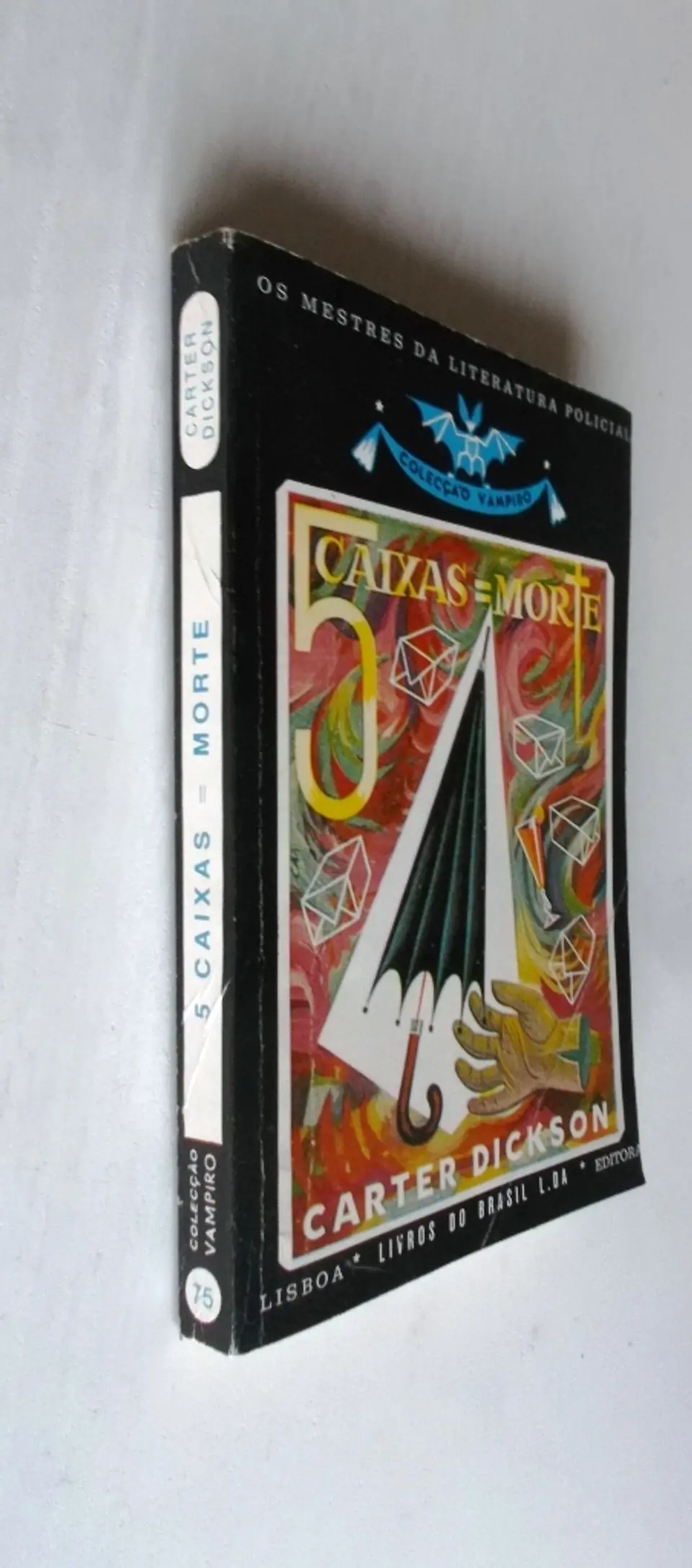Vampiro 075 - 5 caixas = Morte - Carter Dickson 3