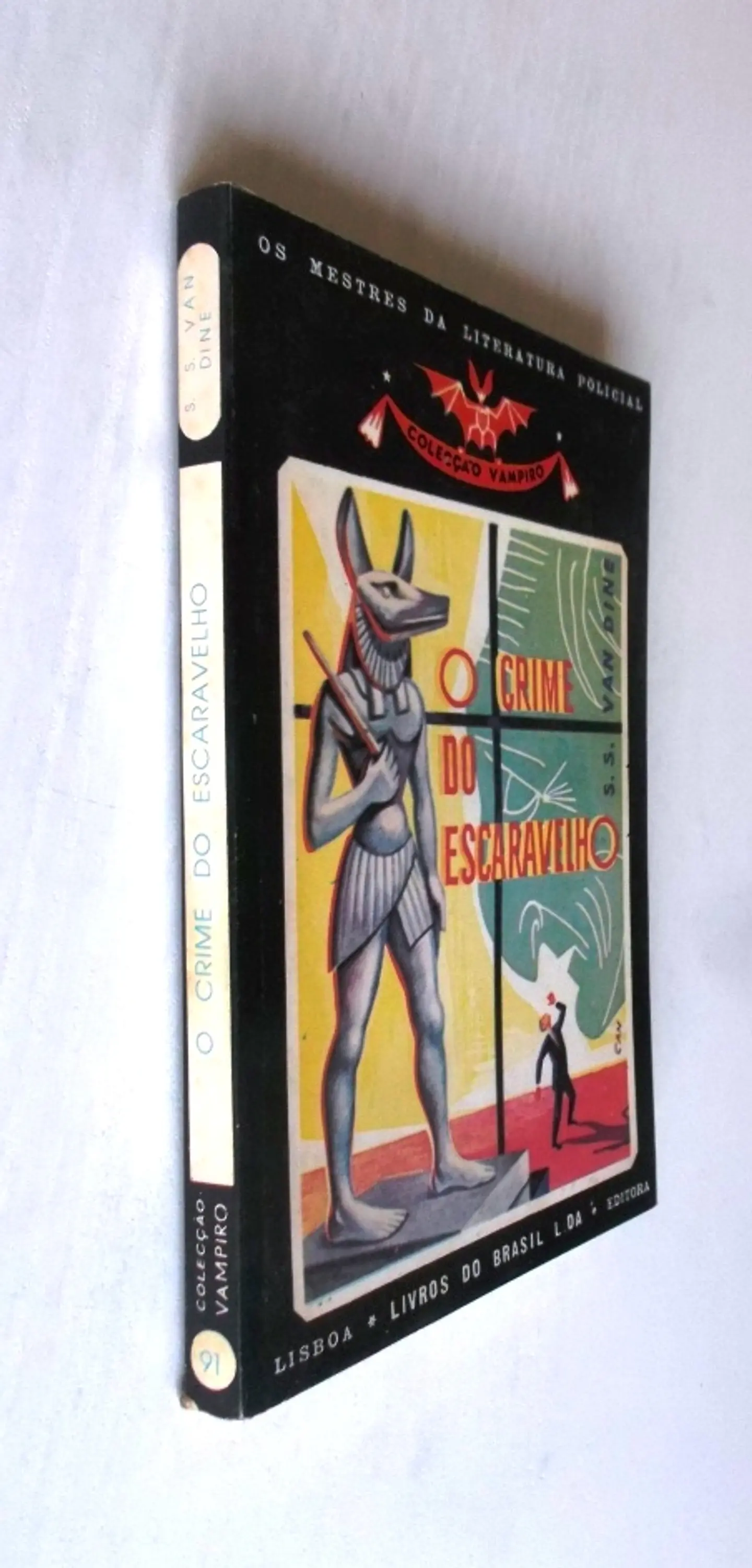 Vampiro 091 - O crime do escaravelho - S. S. Van Dine 3