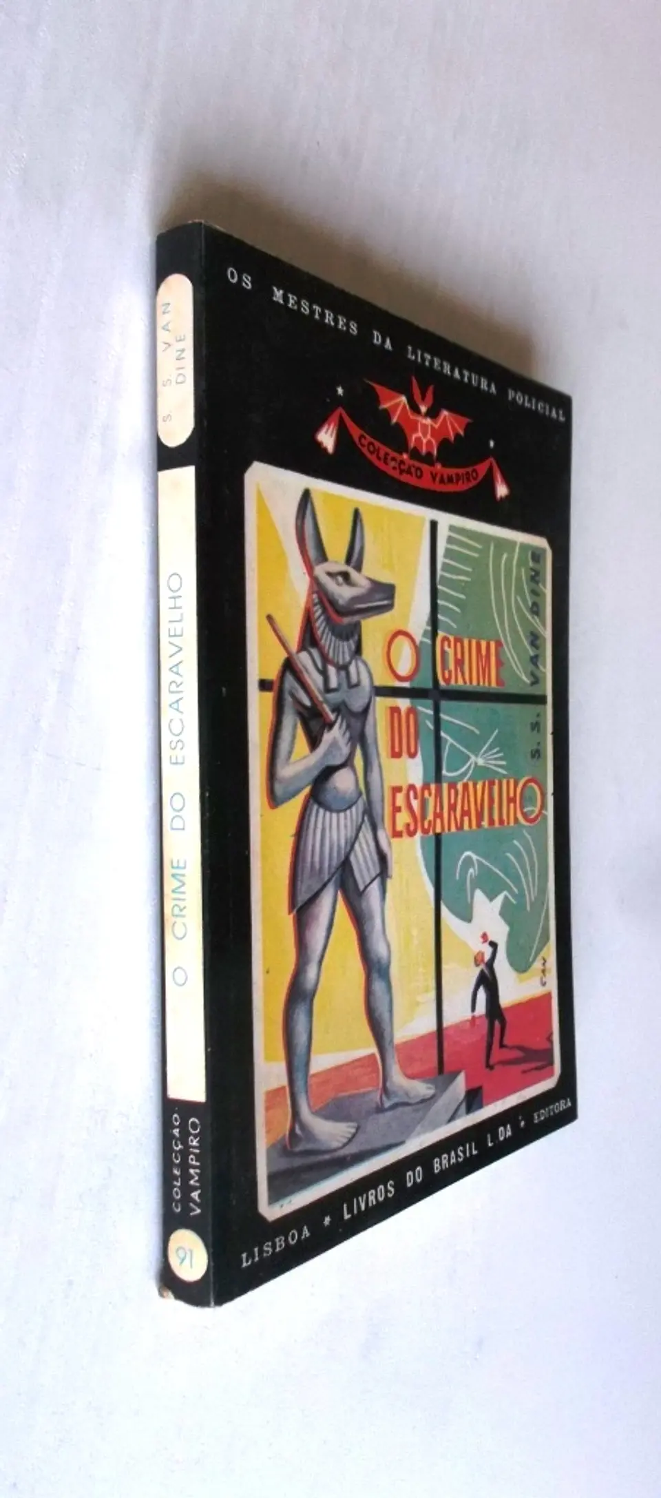 Vampiro 091 - O crime do escaravelho - S. S. Van Dine 3