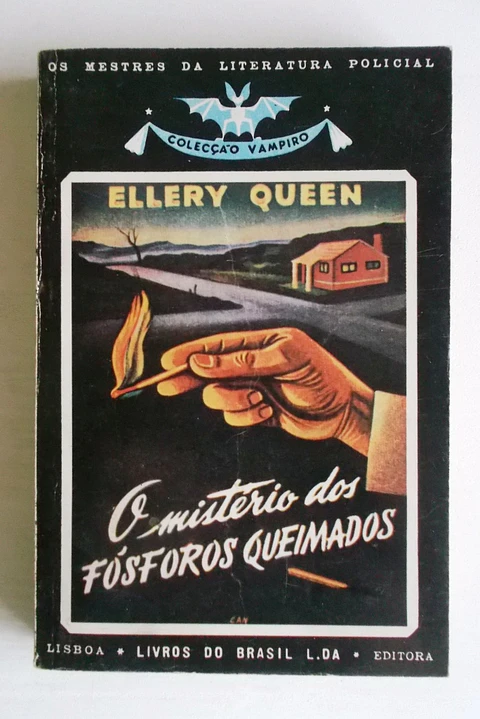 Vampiro 002 - O mistério dos fósforos queimados - Ellery Queen