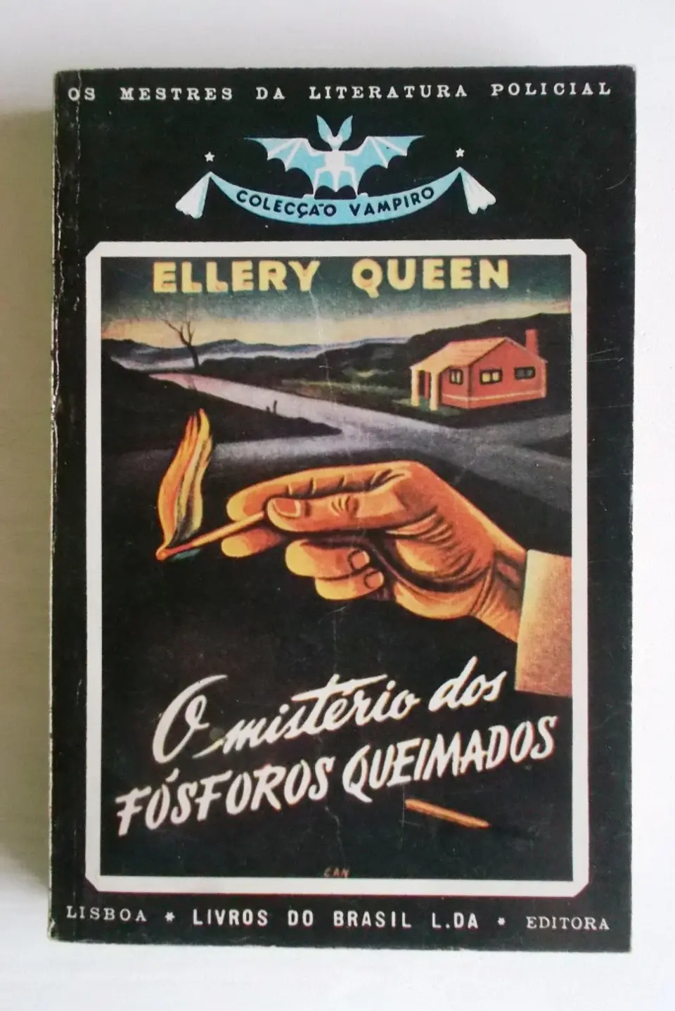 Vampiro 002 - O mistério dos fósforos queimados - Ellery Queen 1