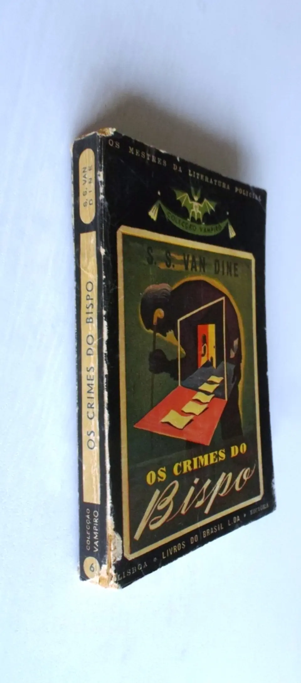 Vampiro 006 - Os crimes do Bispo - S. S. Van Dine 3