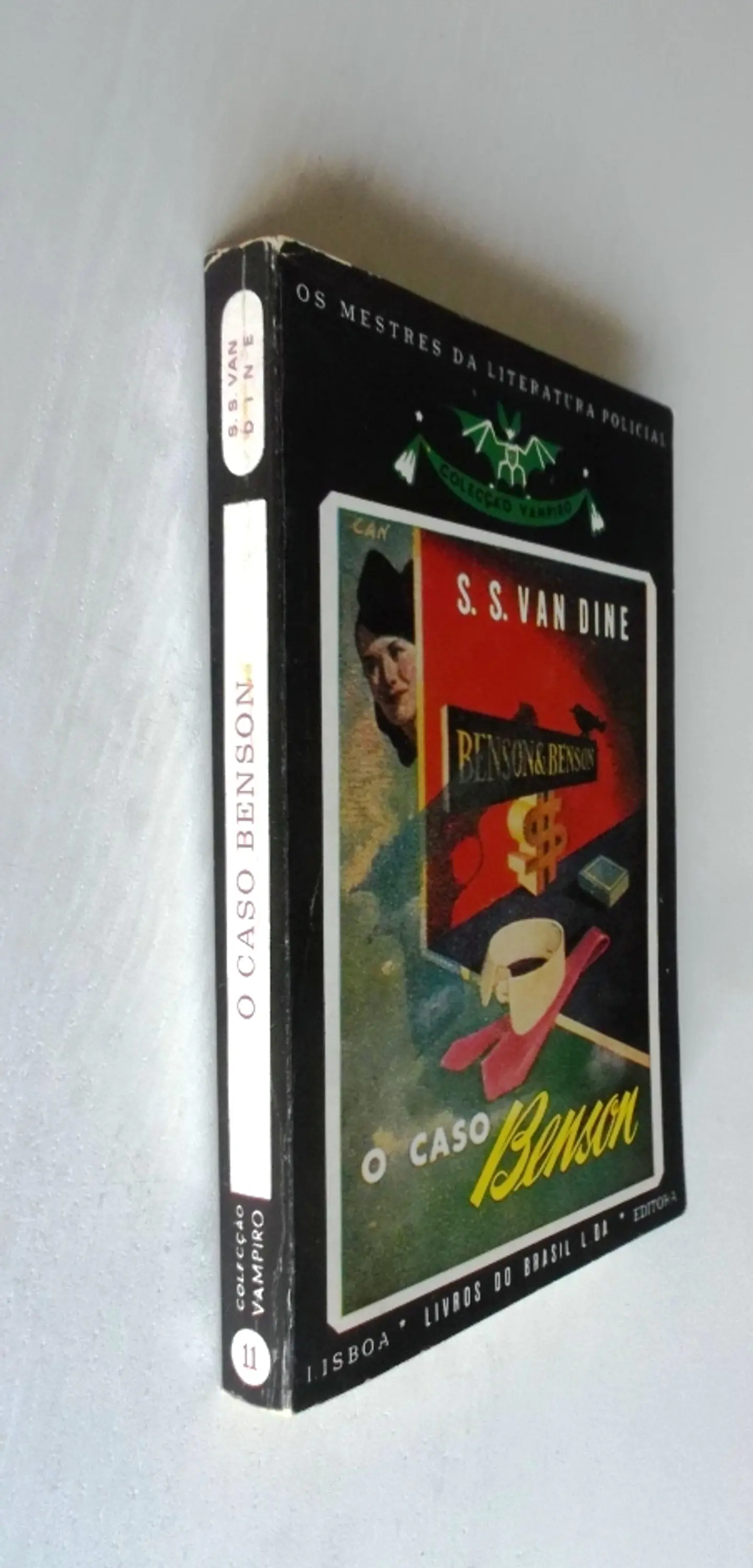 Vampiro 011 - O caso Benson - S. S. Van Dine 3