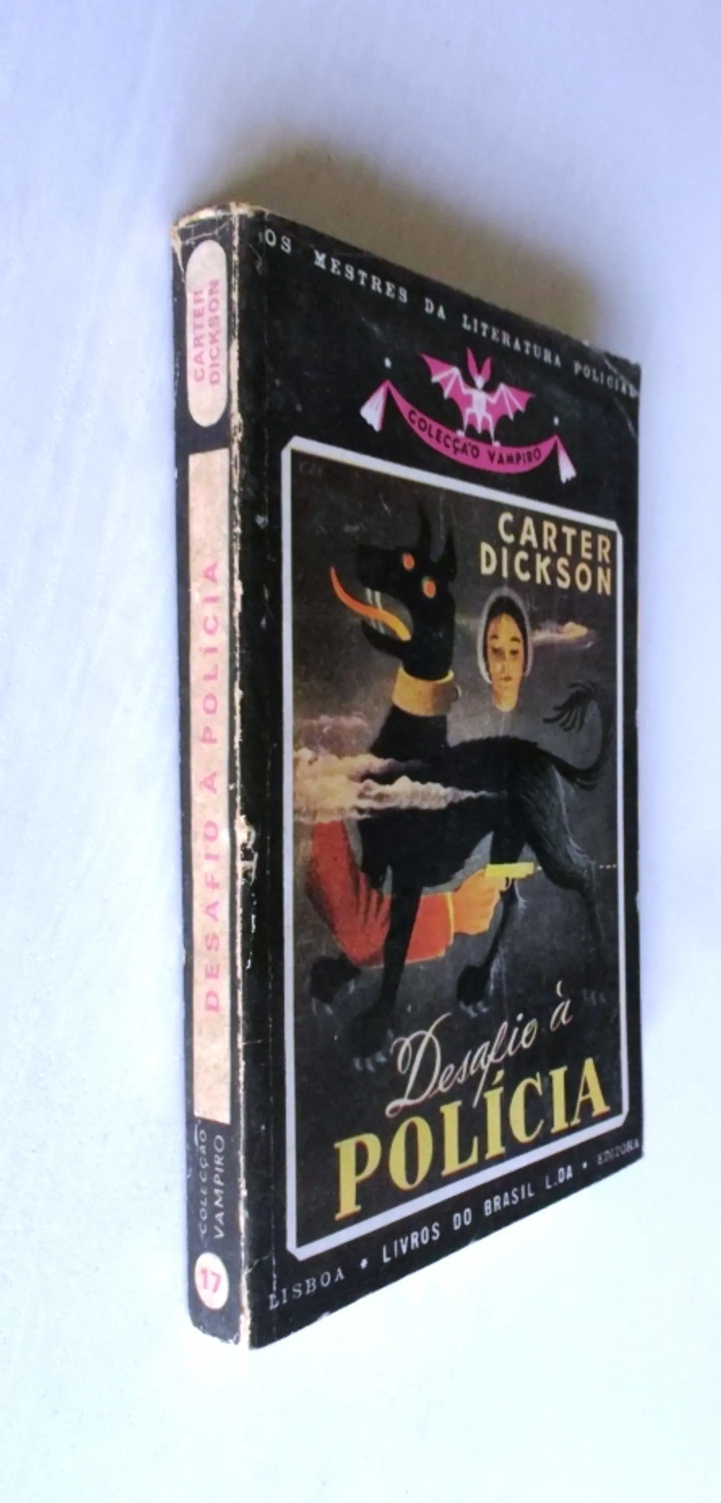 Vampiro 017 - Desafio à policia - Carter Dickson 3
