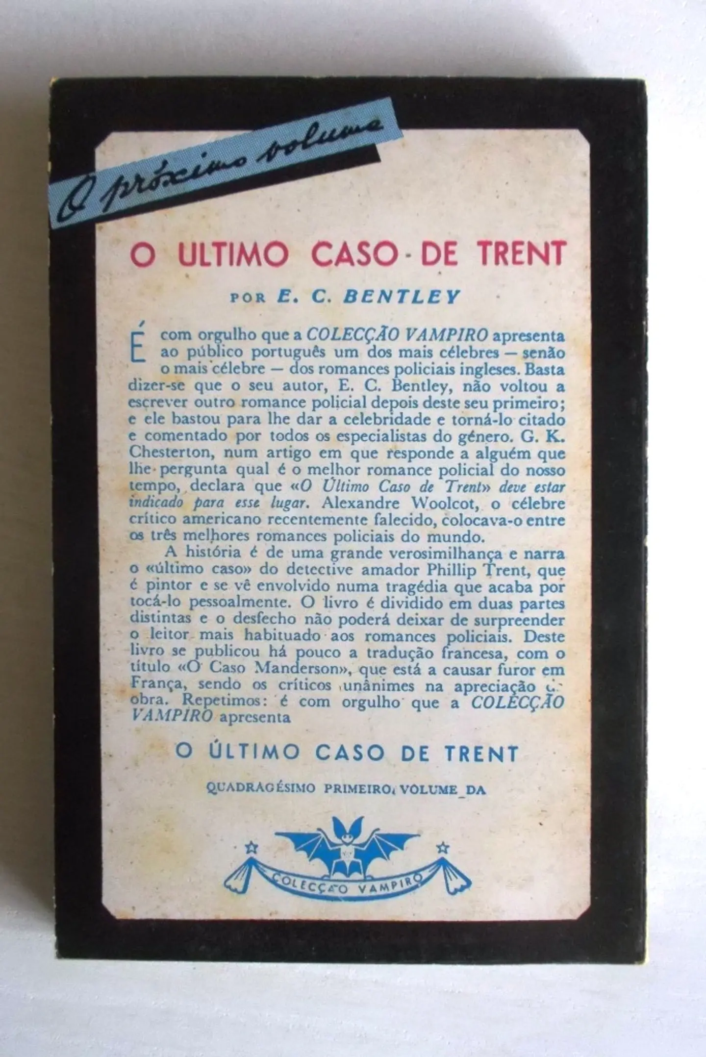 Vampiro 040 - O caso do gato do porteiro - Erle Stanley Gardner 2