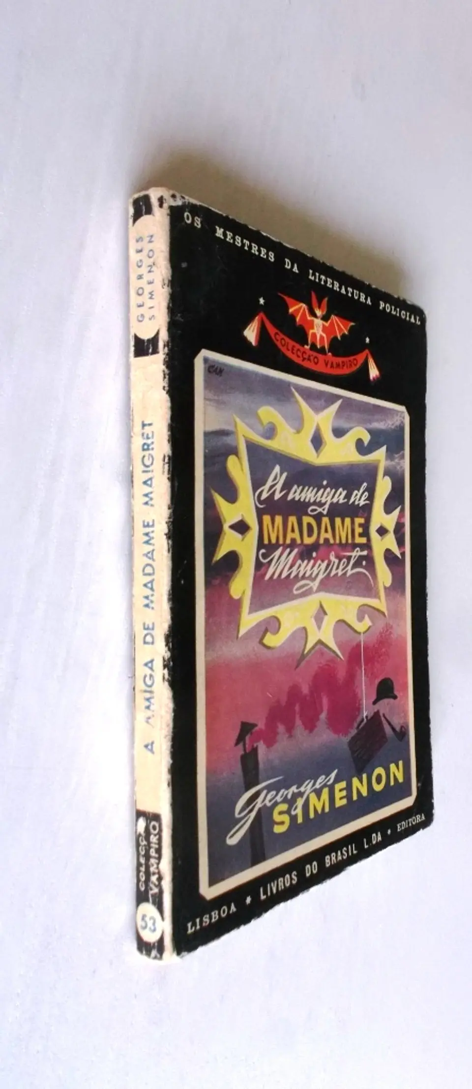 Vampiro 053 - A amiga de madame Maigret - Georges Simenon 3