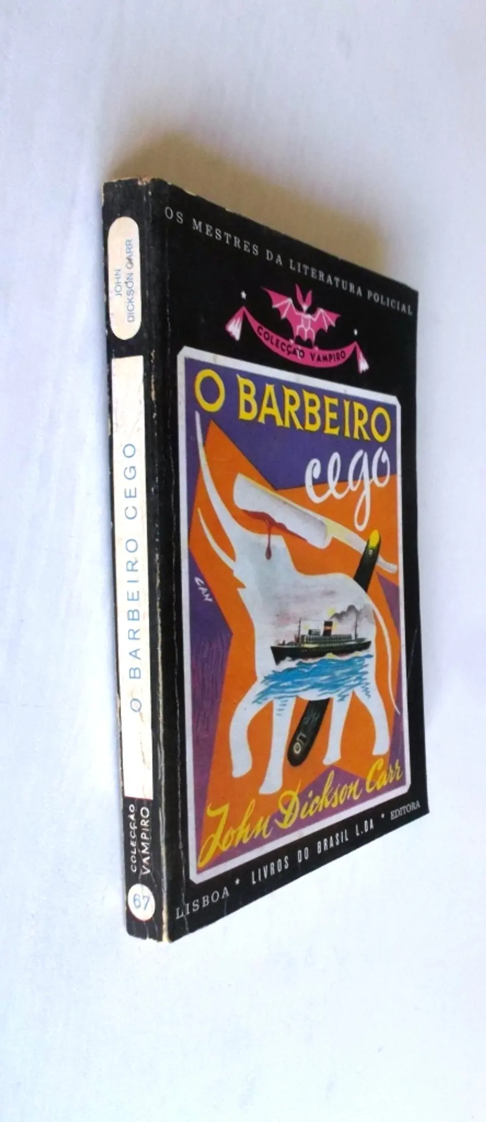 Vampiro 067 - O barbeiro cego - John Dickson Carr 3