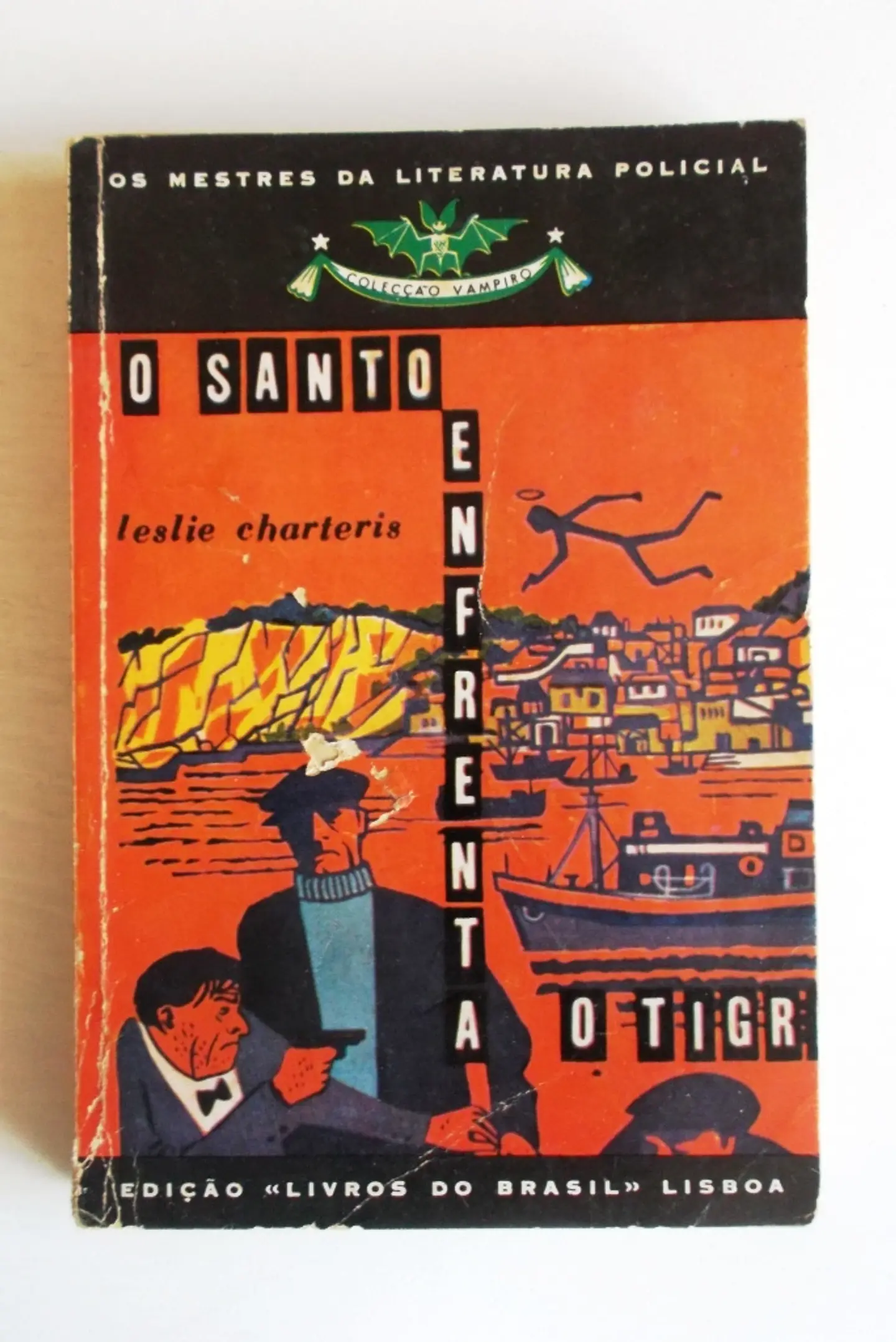 Vampiro 113 - O santo enfrenta o tigre - Leslie Charteris 1
