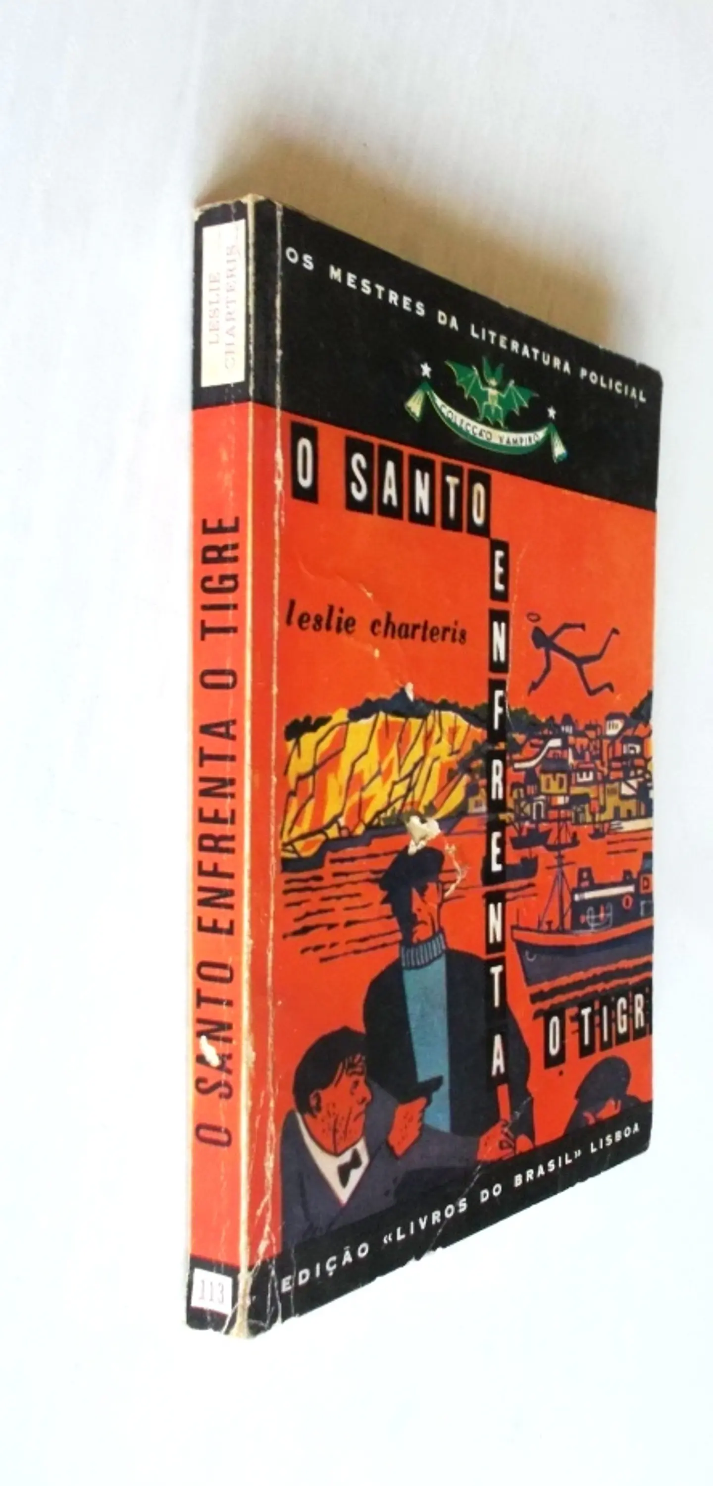 Vampiro 113 - O santo enfrenta o tigre - Leslie Charteris 3