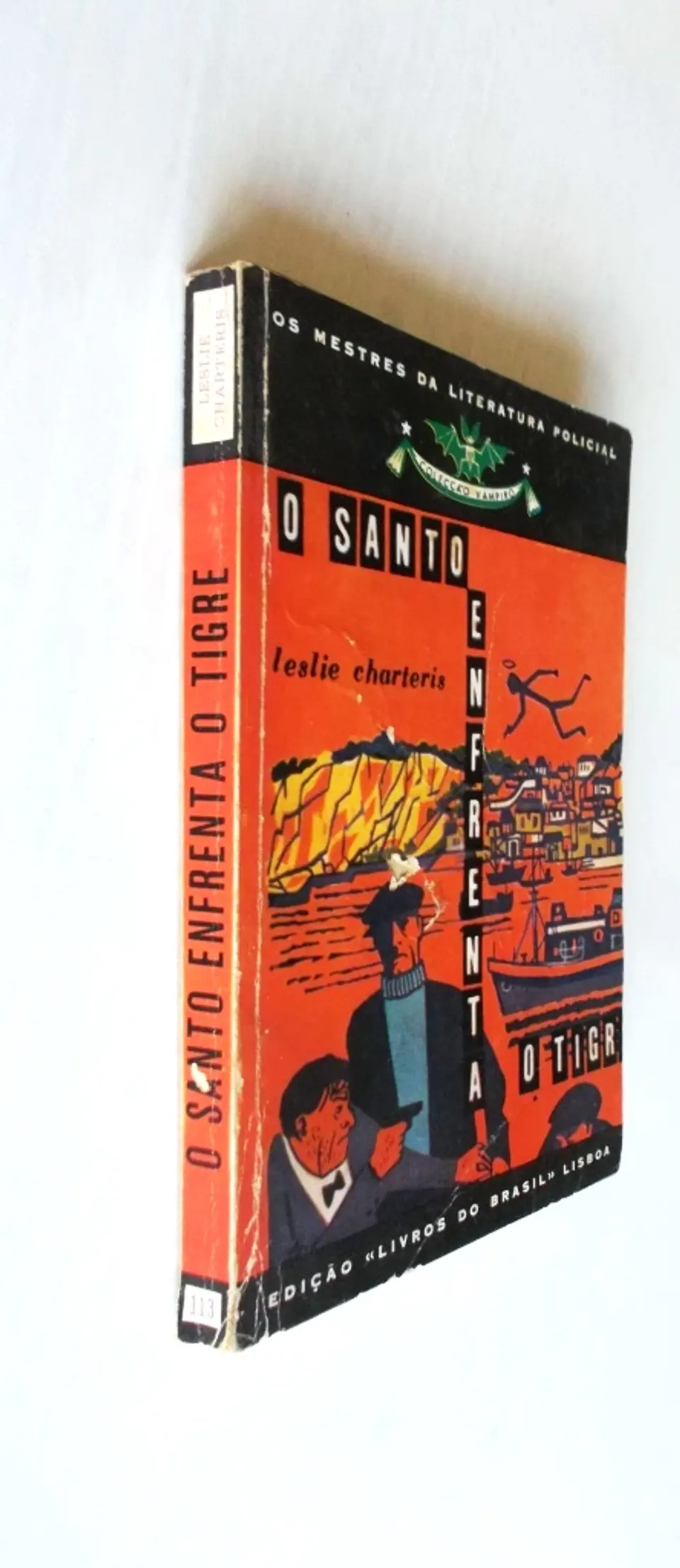 Vampiro 113 - O santo enfrenta o tigre - Leslie Charteris 3