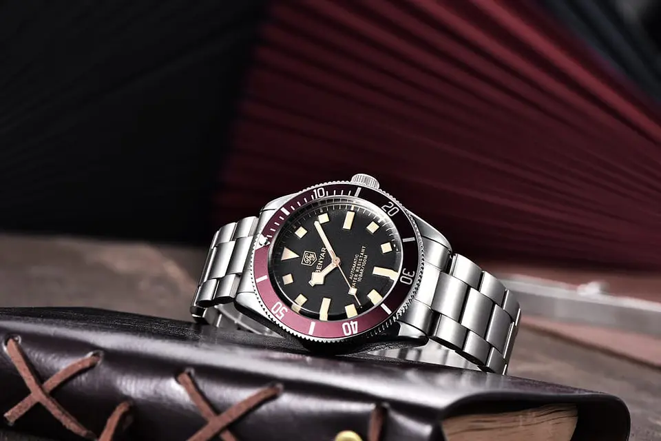 Benyar Automático Acero Retro Diver 1