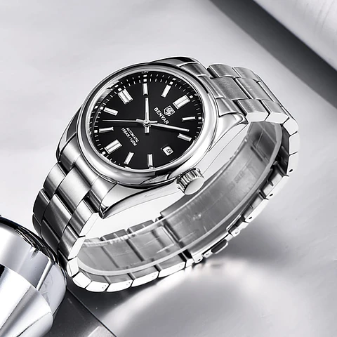 Benyar Automático Acero Clásico