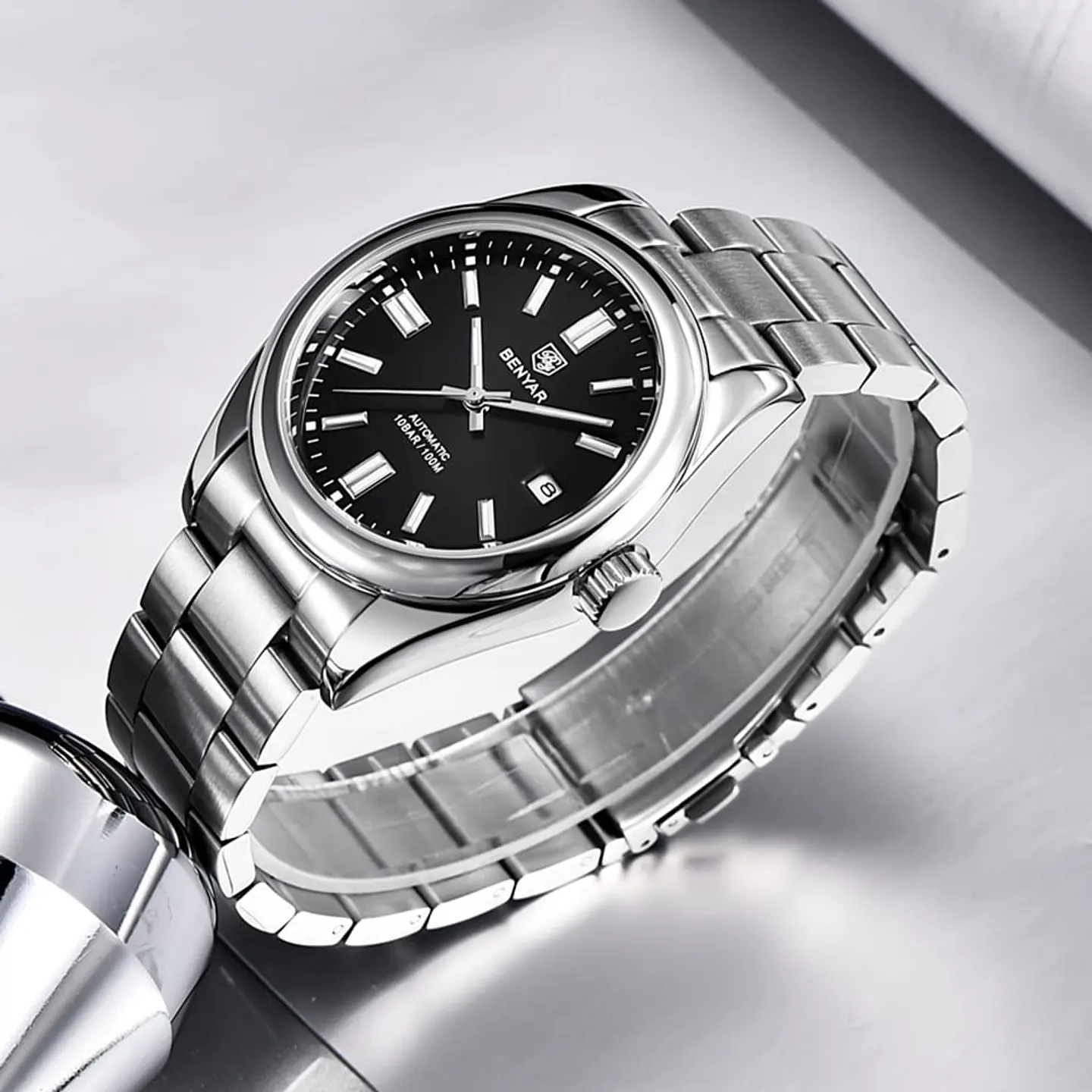 Benyar Automático Acero Clásico 1