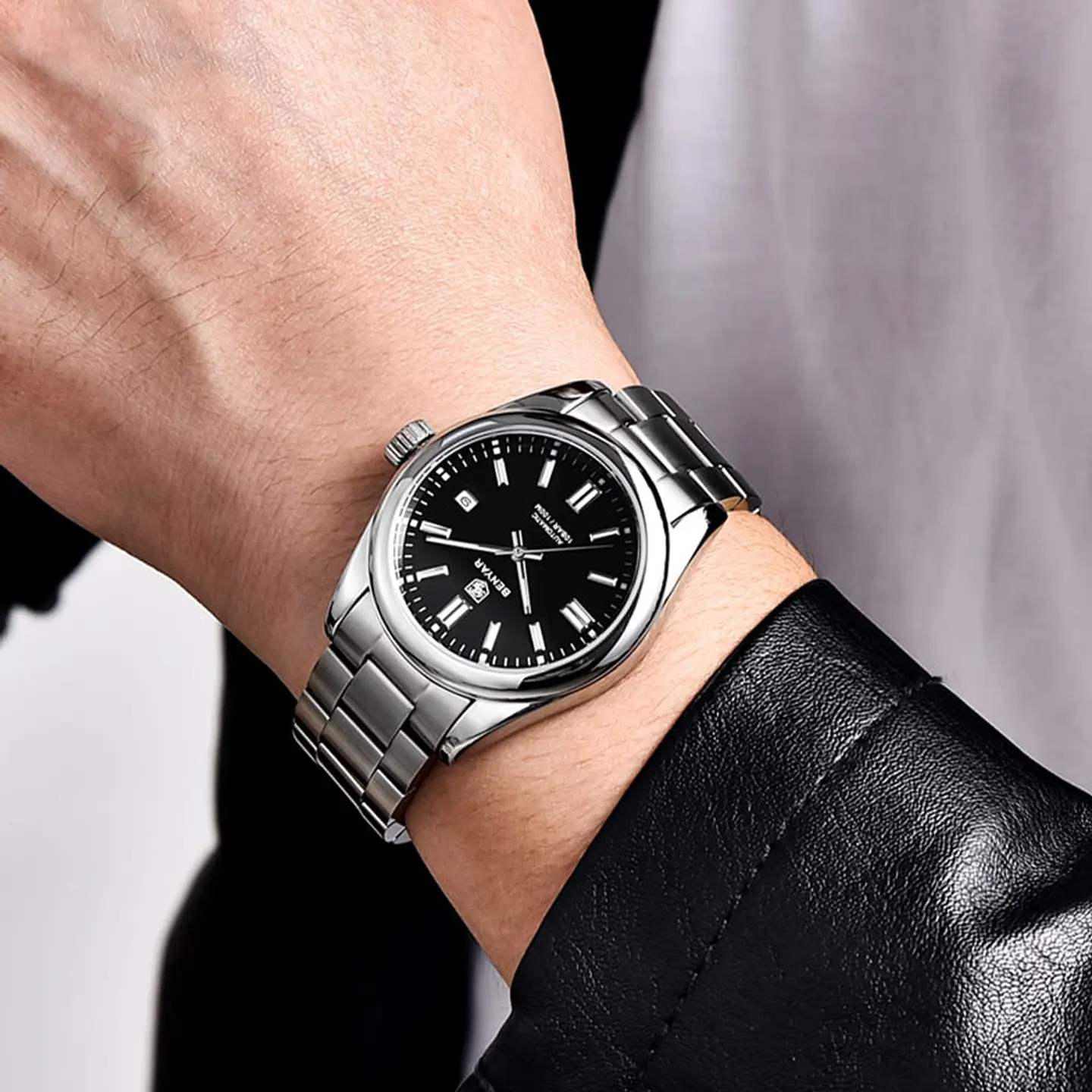 Benyar Automático Acero Clásico 7