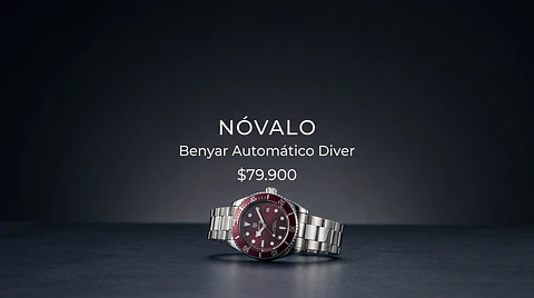 Benyar Automático Acero Retro Diver