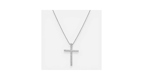 Collar Cruz con Circones