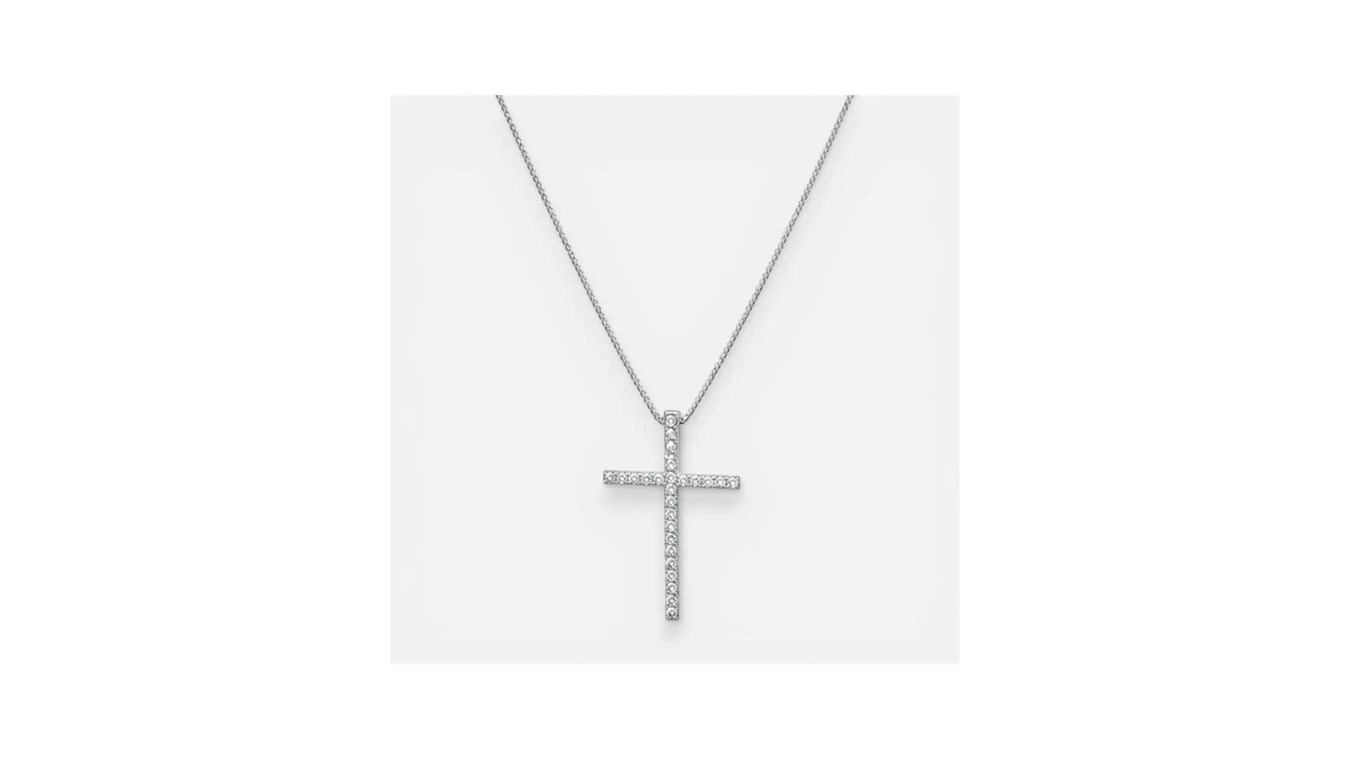 Collar Cruz con Circones 1