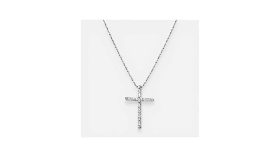 Collar Cruz con Circones 1