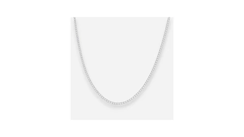 Collar Tenis en Plata 925 – Circones Brillantes 2mm