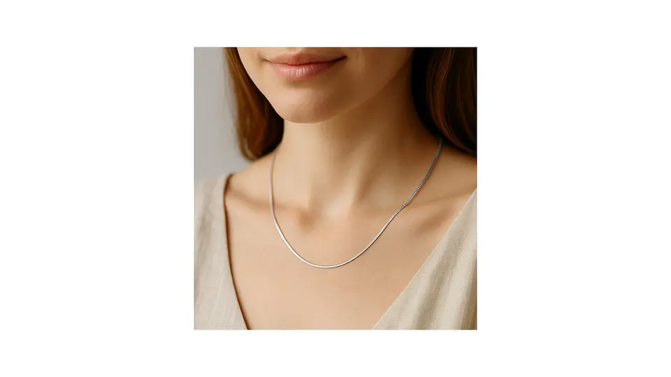 Cadena Veneciana Fina en Plata 925 – 40cm 2