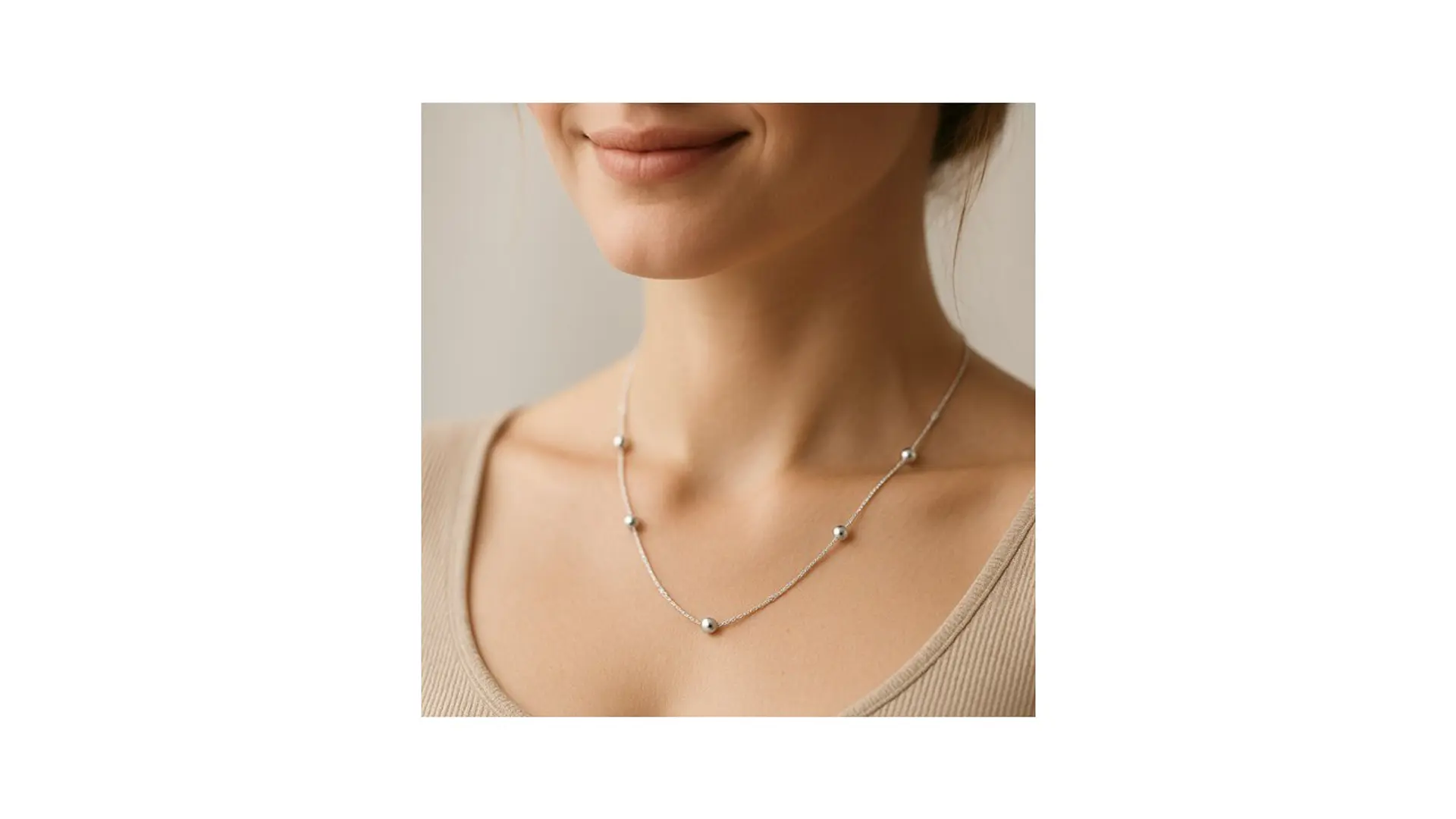 Cadena Singapur con Bolitas Plata 925 1.3mm 2