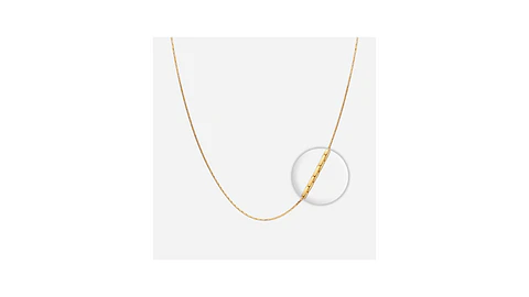 Cadena Cobra Entorchada en Plata 925 con Baño Oro 18K